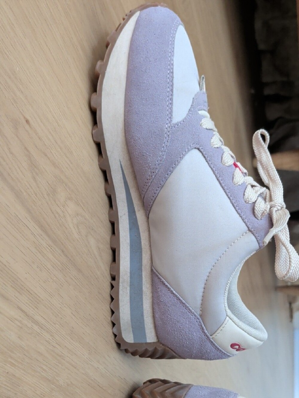 ❤️ Coach Women's Running Sneakers Light Purple And Red - Picture 8 of 11